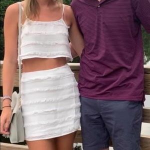 Shop these three boutique crop top/skirt set